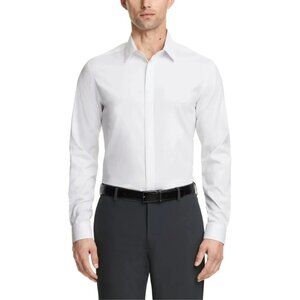 NEW Calvin Klein Men's XL White Dress Shirt Regular Fit